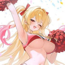 This is a pixiv picture whose title is チアガール.