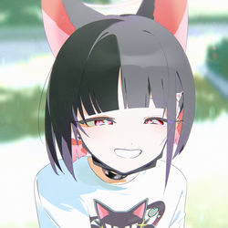 This is a pixiv picture whose title is 5日 🐈‍⬛.