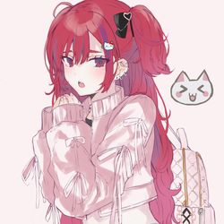 This is a pixiv picture whose title is 🎀.