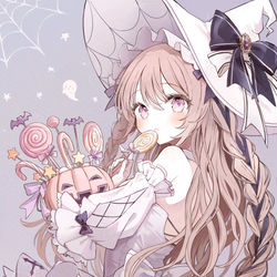 This is a pixiv picture whose title is ホワイトハロウィン.