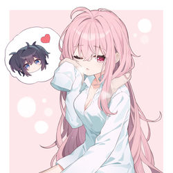 This is a pixiv picture whose title is パジャマさとちゃん~.