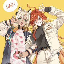 This is a pixiv picture whose title is がおがお.