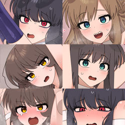 This is a pixiv picture whose title is R-15 ~ R-17 그림.
