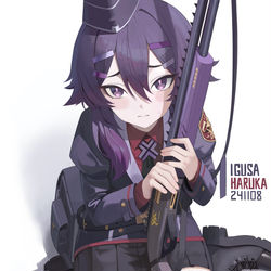 This is a pixiv picture whose title is Haruka.