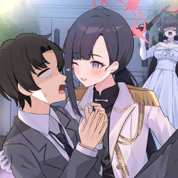 This is a pixiv picture whose title is お持ち帰りしても良いっすか？♡.