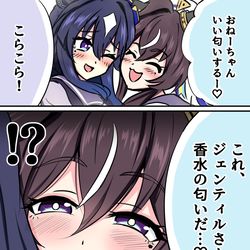 This is a pixiv picture whose title is 勘が鋭い妹ヴィブロス.