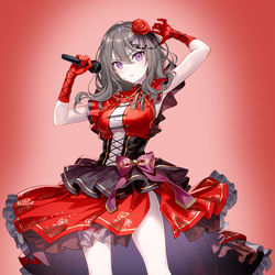 This is a pixiv picture whose title is ウタヒメドリーム 桜木 舞華.