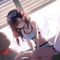 This is a pixiv picture whose title is OC.