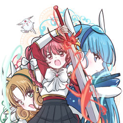 This is a pixiv picture whose title is ゆずれない願い.