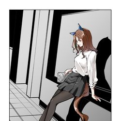 This is a pixiv picture whose title is ストッキングヘイロー.