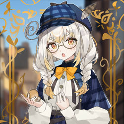 This is a pixiv picture whose title is skeb.