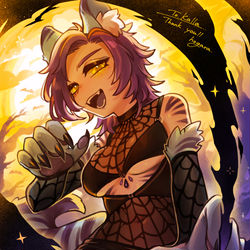 This is a pixiv picture whose title is 【Skeb】ご依頼者様OCさん🎃.