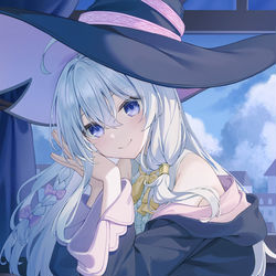 This is a pixiv picture whose title is 伊蕾娜.