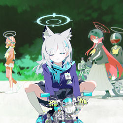 This is a pixiv picture whose title is 12日 🏍️.