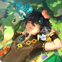 This is a pixiv picture whose title is 誕生日おめでとう💐.