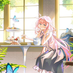 This is a pixiv picture whose title is 爱莉希雅生日快乐呀！.