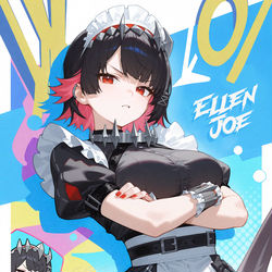 This is a pixiv picture whose title is Ellen Joe『Zenless Zone Zero』.