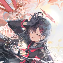 This is a pixiv picture whose title is 🎉🎂.