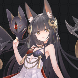 This is a pixiv picture whose title is 長門META.