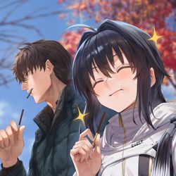 This is a pixiv picture whose title is ポッキーの日.