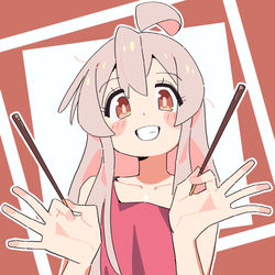 This is a pixiv picture whose title is ポッキーダンス.