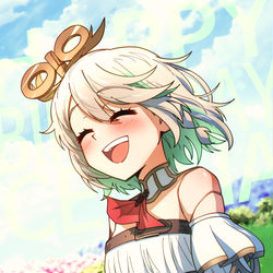 This is a pixiv picture whose title is 세실리아 생일.