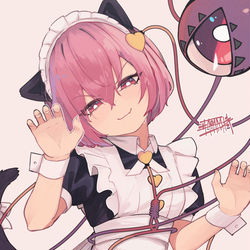This is a pixiv picture whose title is まんざらでもない.