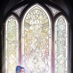 This is a pixiv picture whose title is 紡がれたその先へ.