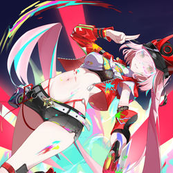 This is a pixiv picture whose title is 乱破.