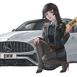This is a pixiv picture whose title is New car~.