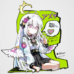 This is a pixiv picture whose title is 茶絵の落書き.