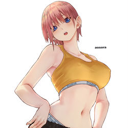 This is a pixiv picture whose title is 中野一花.