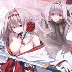 This is a pixiv picture whose title is 姉妹.
