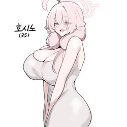 This is a pixiv picture whose title is 잘 익은 호시노 (35).