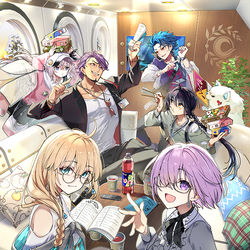 This is a pixiv picture whose title is FGO「カルデア・サテライトステーション 2024-2025」.