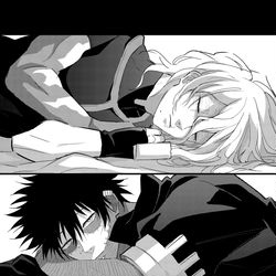 This is a pixiv picture whose title is 荼死漫画まとめ.