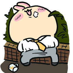 This is a pixiv picture whose title is うさぎ.