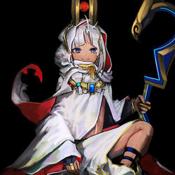 This is a pixiv picture whose title is ツタンカーメン.