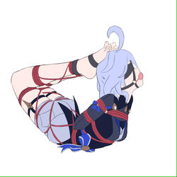 This is a pixiv picture whose title is 芙宁娜极限驷马草图.