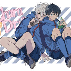 This is a pixiv picture whose title is ブルロ詰.