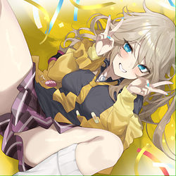 This is a pixiv picture whose title is つむ誕.