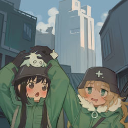This is a pixiv picture whose title is 美味しそう.