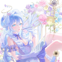 This is a pixiv picture whose title is spring.
