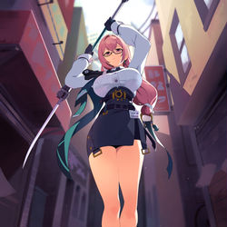 This is a pixiv picture whose title is Yanagi.