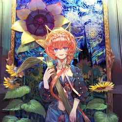 This is a pixiv picture whose title is 「ゴッホ」.