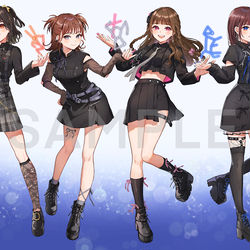 This is a pixiv picture whose title is 冬夜の星紋祭.