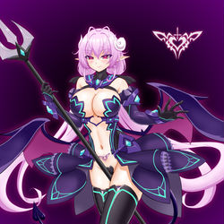 This is a pixiv picture whose title is 没有外挂就干脆恶堕了.