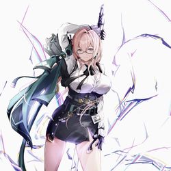 This is a pixiv picture whose title is ゼンゼロ柳さん修正Ver..