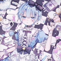 This is a pixiv picture whose title is wonderland…?.