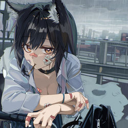 This is a pixiv picture whose title is 雨过后会天晴吗？.